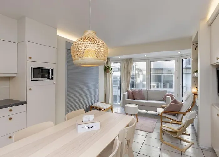 Apartment Cosy With Seaview Wenduine - L'ancre *